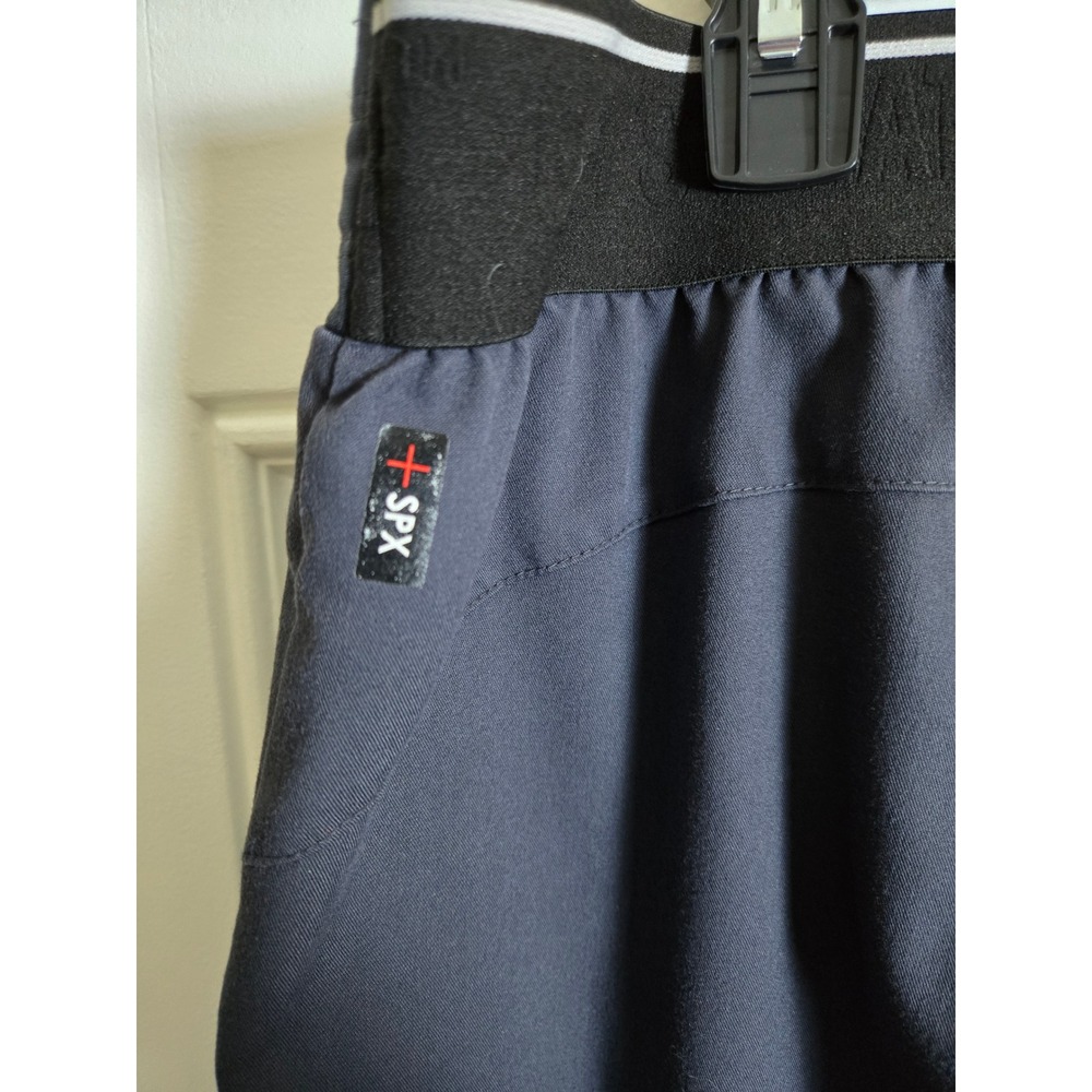 Greys Anatomy by Barco Women XL Spandex Stretch Scrub Pants Charcoal Grey Pocket - Picture 6 of 9